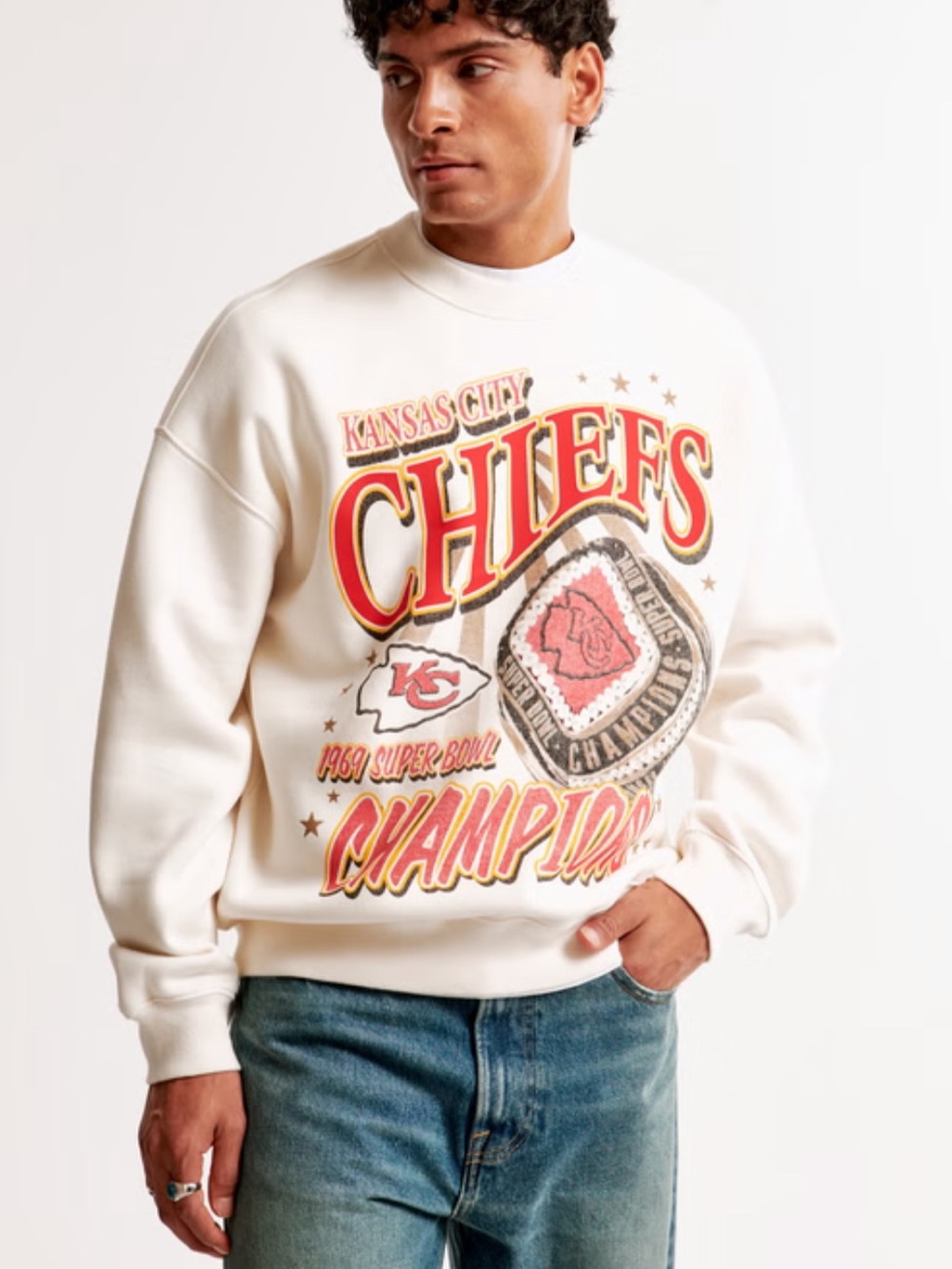 NFL X ABERCROMBIE & FITCH Chiefs Sweatshirt